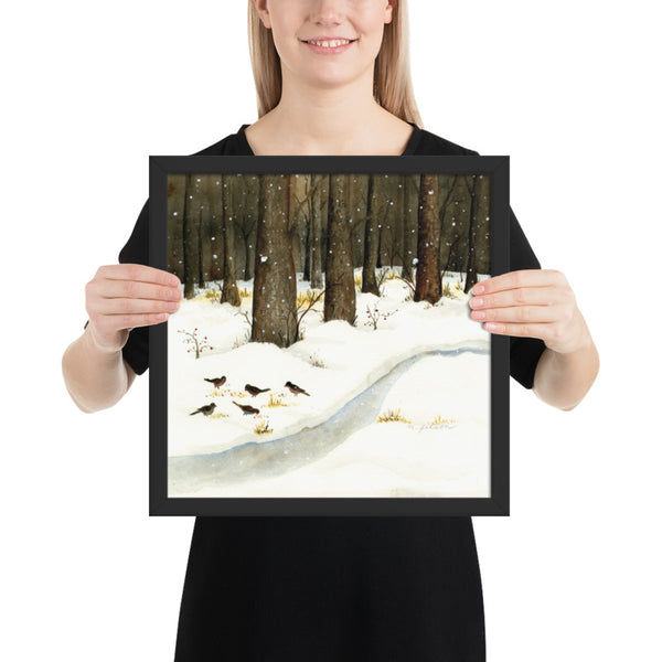 Christmas Dinner Framed Print