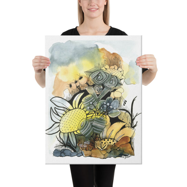 Desert Bloom Canvas