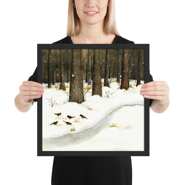 Christmas Dinner Framed Print