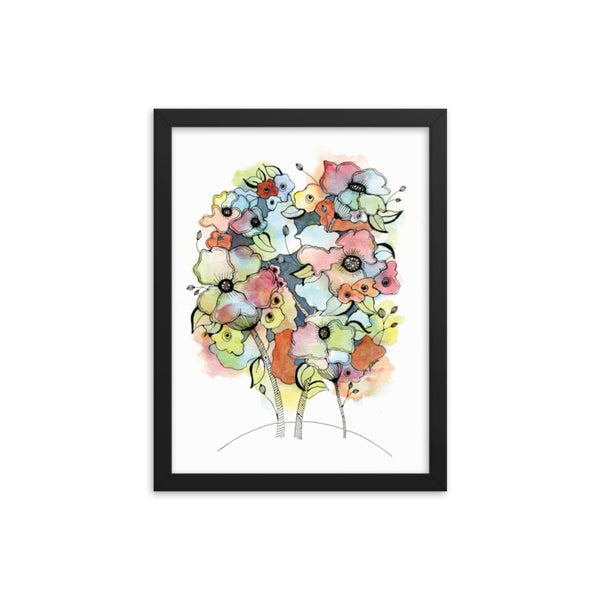 Life is Many Colors Framed Print