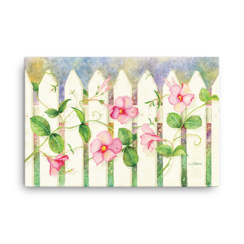 Symphony on a Picket Fence Canvas