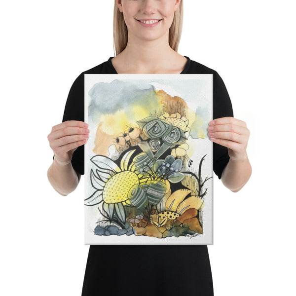 Desert Bloom Canvas