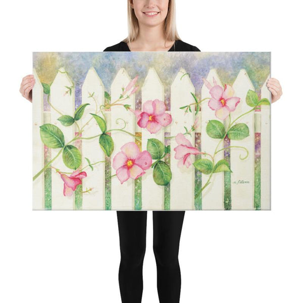 Symphony on a Picket Fence Canvas