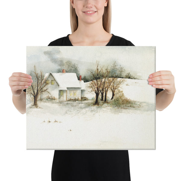 Winter Warmth Canvas