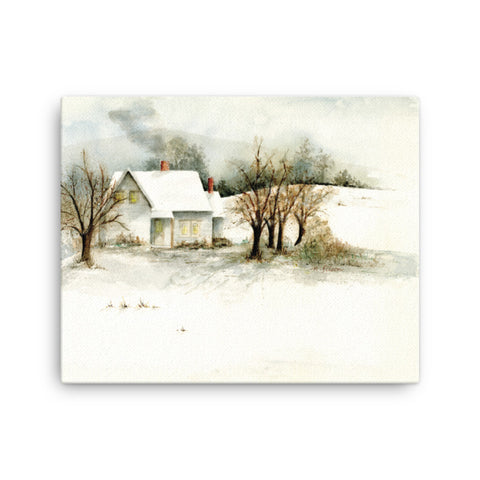 Winter Warmth Canvas